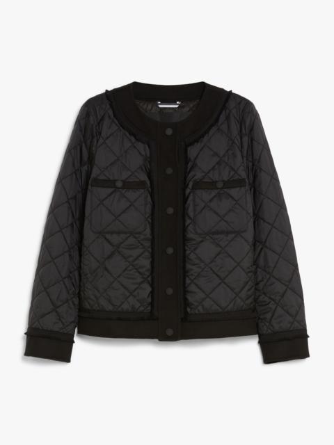 WEEKEND Max Mara FERRO Water-repellent fabric and double-sided wool jacket