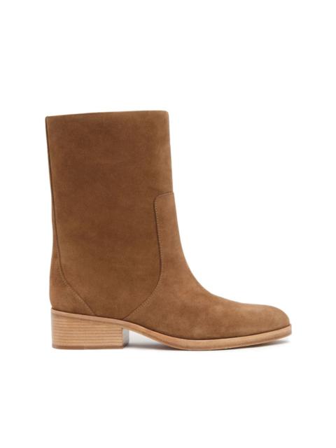 Lucien 40mm suede boots