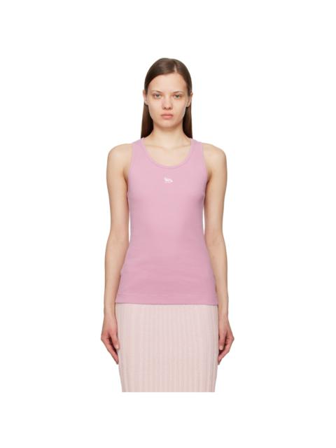 Maison Kitsuné Pink Baby Fox Tank Top