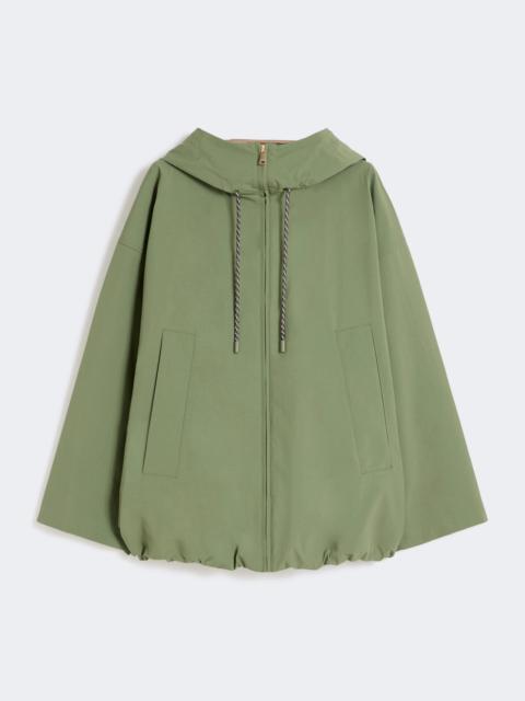 WEEKEND Max Mara Water-repellent fabric windbreaker - OLIVE GREEN