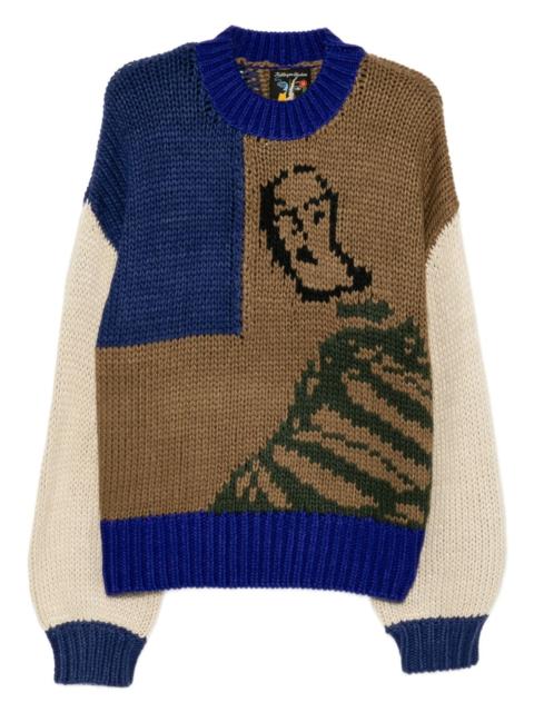 KidSuper Girl In Stripes jumper