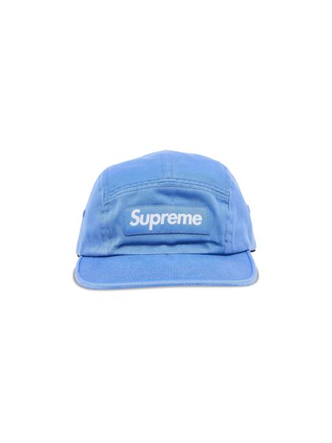 Supreme Washed Chino Twill Camp Cap 'Light Royal'