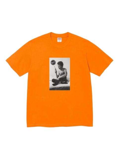 Supreme Supreme x Larry Clark FW26 G*n T-Shirt 'Orange' SUP-FW26-053-ORG