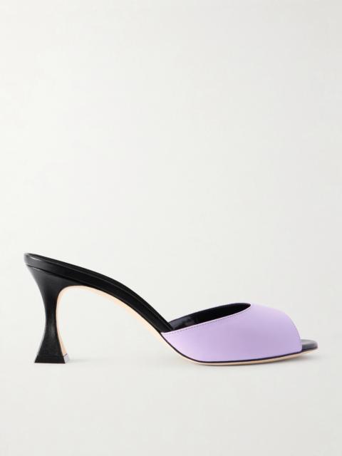Manolo Blahnik Jadaron 70 Leather Mules