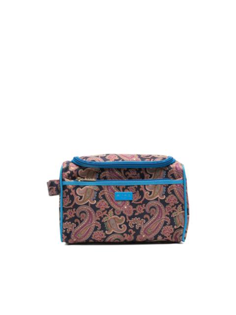 Etro paisley-print beauty case