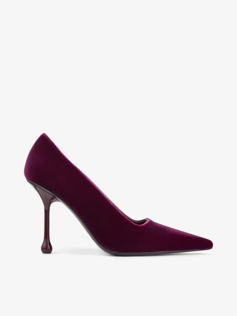 Ixia 95
Boysenberry Velvet Pumps