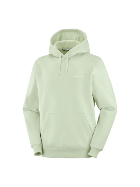 SALOMON logo-detailed hoodie