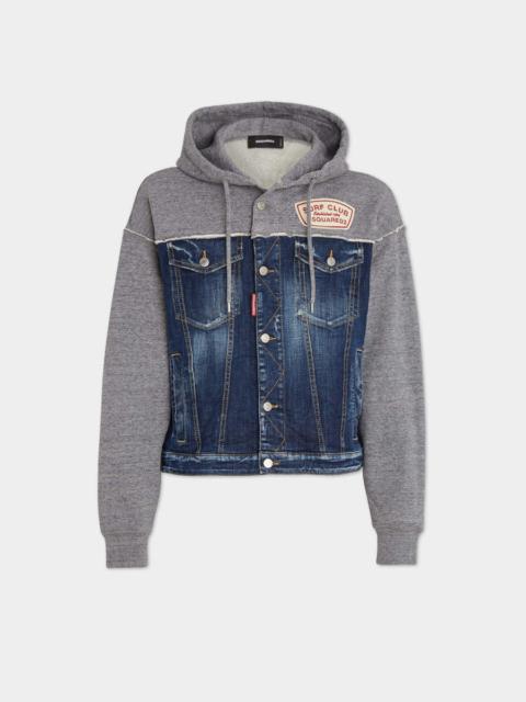 DSQUARED2 CIPRO FIT HOODIE JACKET