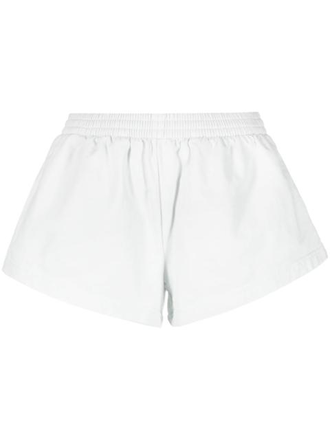 BALENCIAGA flared elasticated-waist shorts