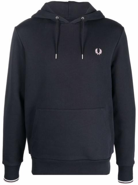 Fred Perry embroidered logo hoodie
