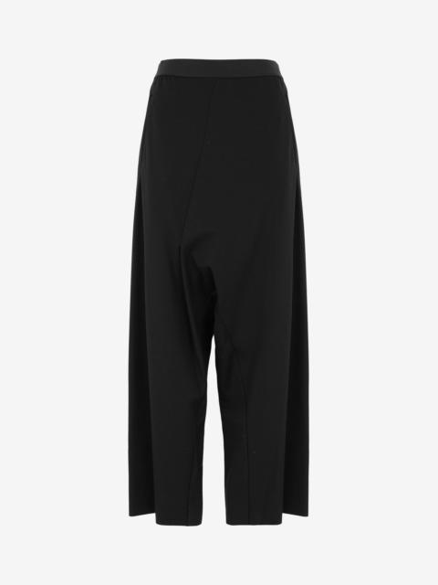 MM6 Maison Margiela Asymmetrical pattern trousers