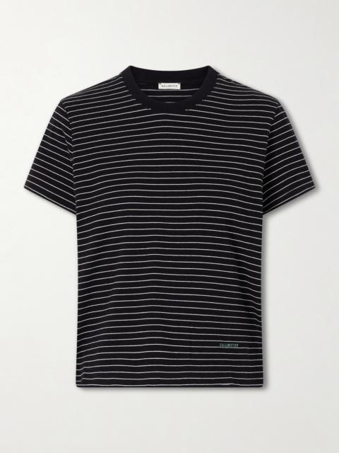 KALLMEYER Kenzie Striped Cotton-jersey T-shirt
