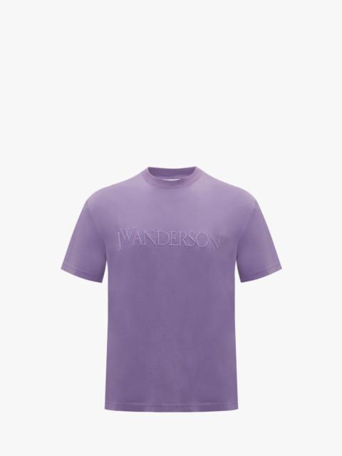 JW Anderson LOGO EMBROIDERED T-SHIRT