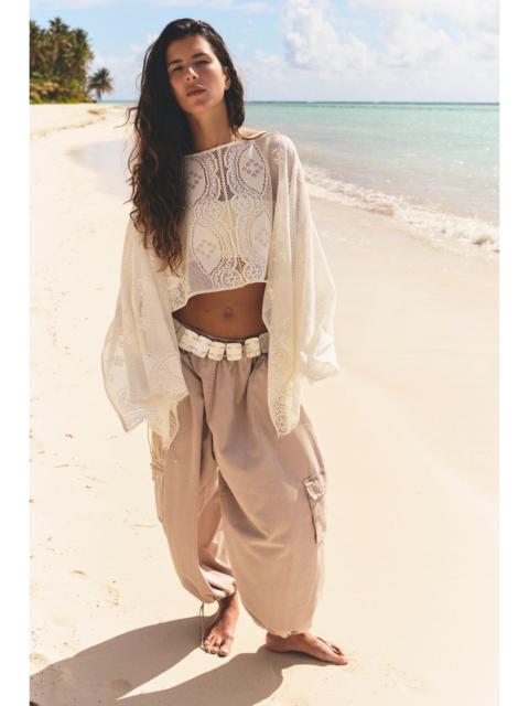 FREE PEOPLE Bobbi Pull-On Cargo Trousers