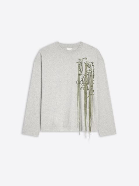 Dries Van Noten EMBROIDERED COTTON TEE