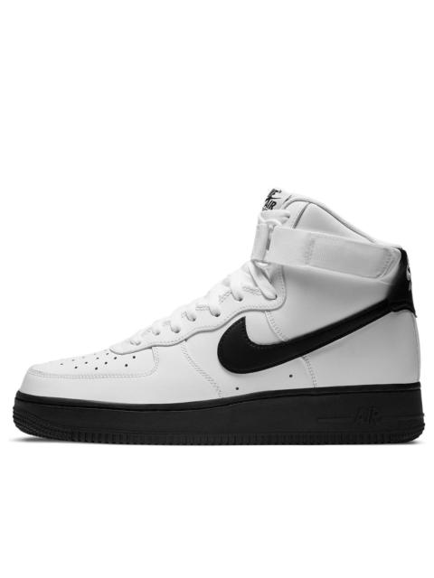 Nike 나이키 공기 힘 1 높은 백색 까만 Midsole