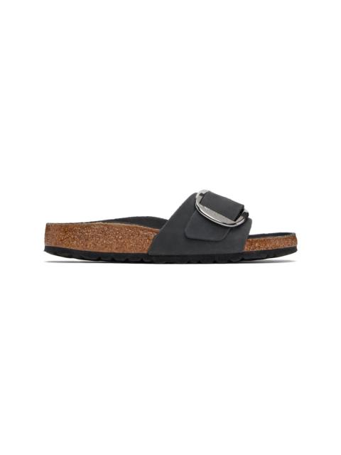BIRKENSTOCK Black Narrow Madrid Big Buckle Sandals