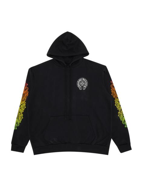 Chrome Hearts Chrome Hearts Gradient Floral Hoodie 'Black/Multicolor'