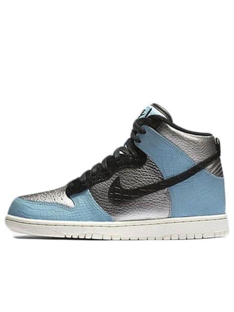 Nike (WMNS) Nike Dunk High LX 'Metallic Silver Mica Blue' 881233-002