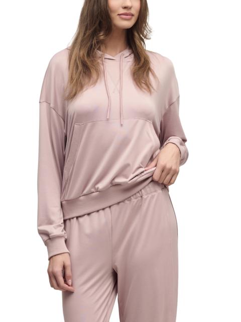 Barefoot Dreams barefoot dreams Butterchic Crop Hoodie in Teaberry