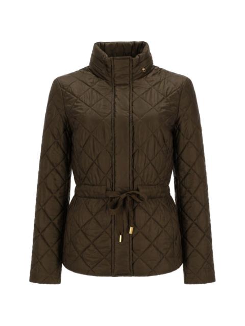 MICHAEL KORS quilted drawstring puffer jacket