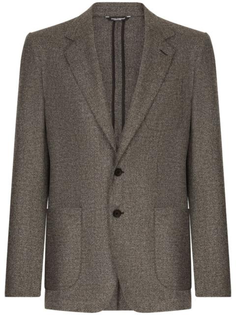 Dolce & Gabbana notched lapel single-breasted jacket