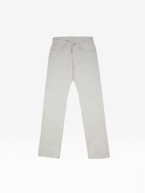 IH-634-PIQ 14oz Cotton Piqué Straight Cut Jeans - Ecru