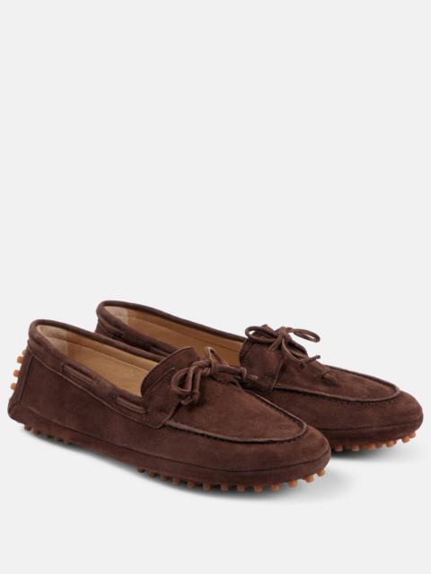 LE MONDE BÉRYL Suede driving shoes