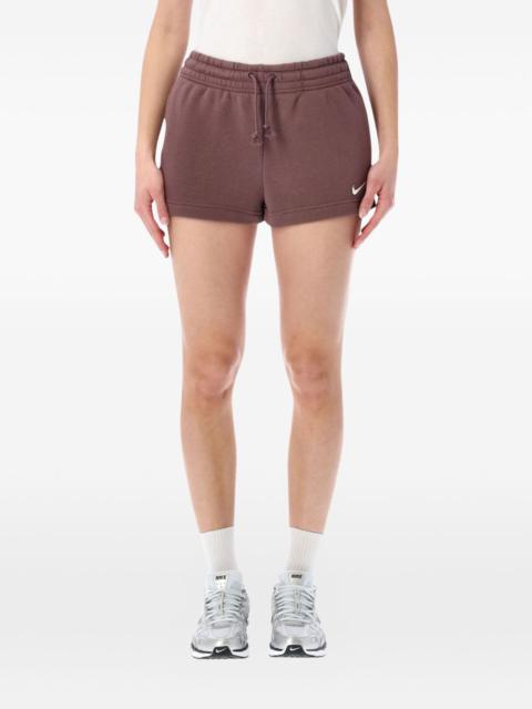 Nike drawstring-fastening shorts