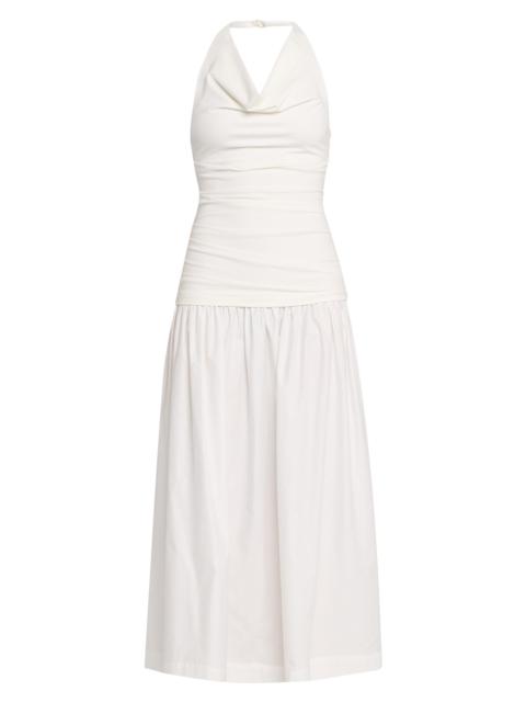 SIGNIFICANT OTHER Women's Ariya Ruched Maxi Dress - Ivory
