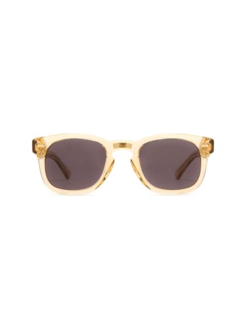 GUCCI transparent square sunglasses
