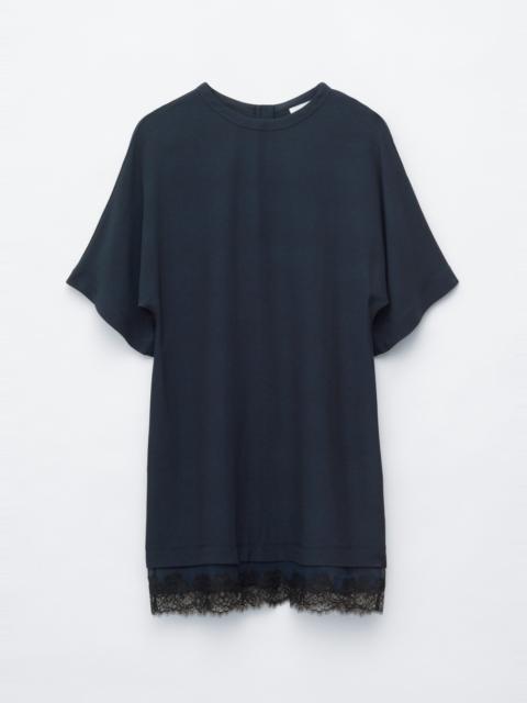 & Other Stories Lace-Panel Mini Dress