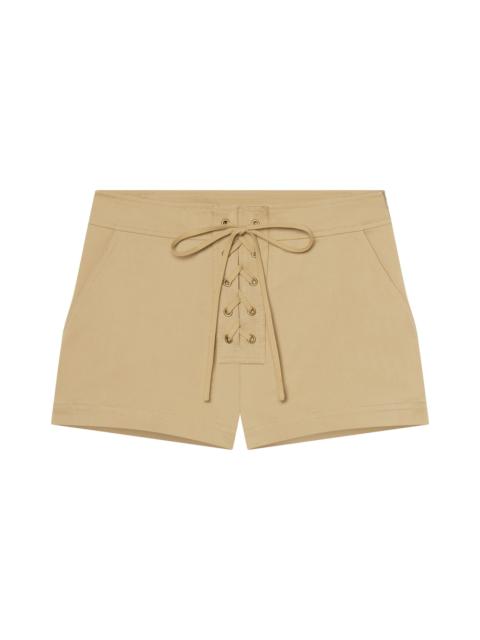 A.L.C. Leon Lace Up Short