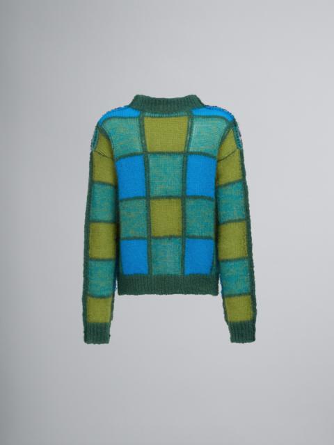 Marni MOHAIR AND WOOL CREWNECK SWEATER