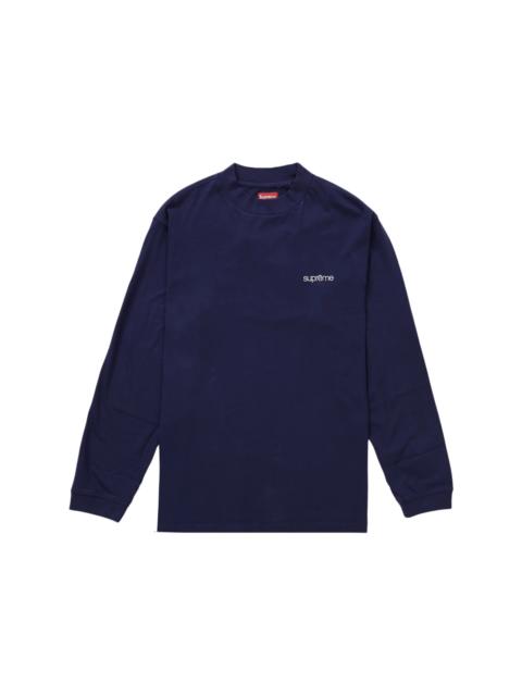 Supreme Supreme Polartec Mesh L/S Football Top Navy | REVERSIBLE