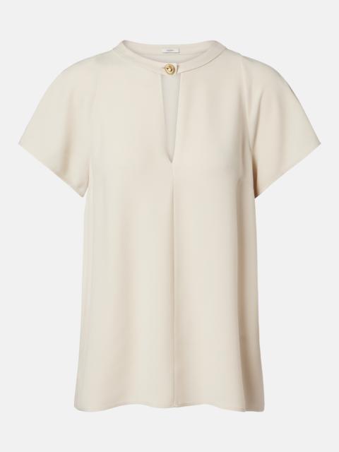 JOSEPH Donna crêpe top