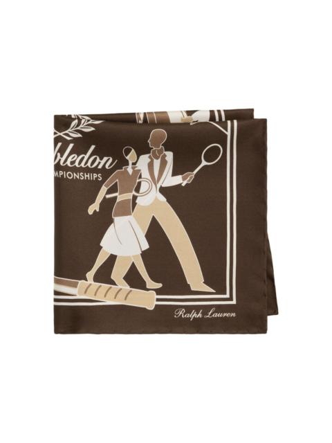 Ralph Lauren printed-detail scarf
