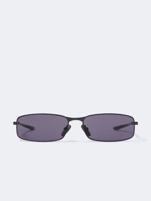 BALENCIAGA Logo rectangular sunglasses