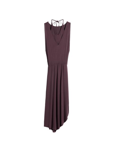 Lemaire draped V-neck midi dress