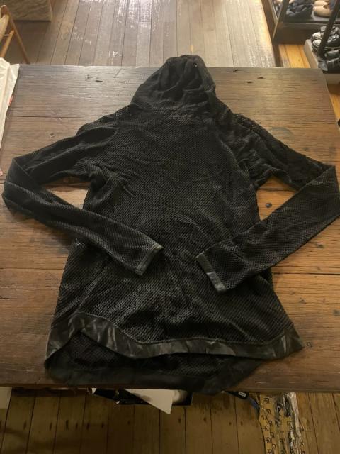 Julius Julius SS15 Black Prism Cotton Sweater