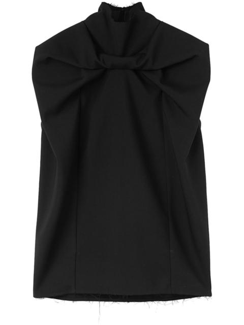Jil Sander raw-cut high-neck top