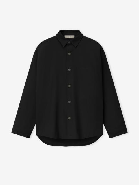 ESSENTIALS Cotton Canvas Overshirt