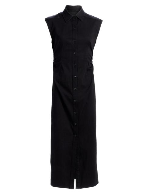 rag & bone Women's Airflex Leah Denim Midi-Dress - Black