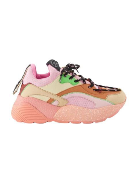 Stella McCartney MULTICOLORED LACE-UP SNEAKERS