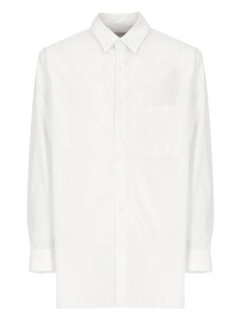 Yohji Yamamoto long-sleeve pocket shirt