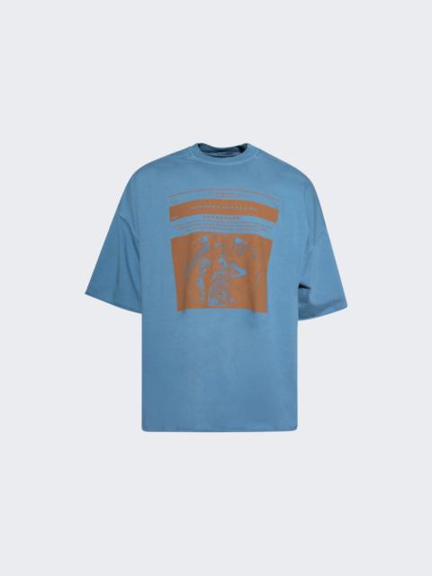 Rick Owens DRKSHDW Tommy T Tee Toothpaste And Orange