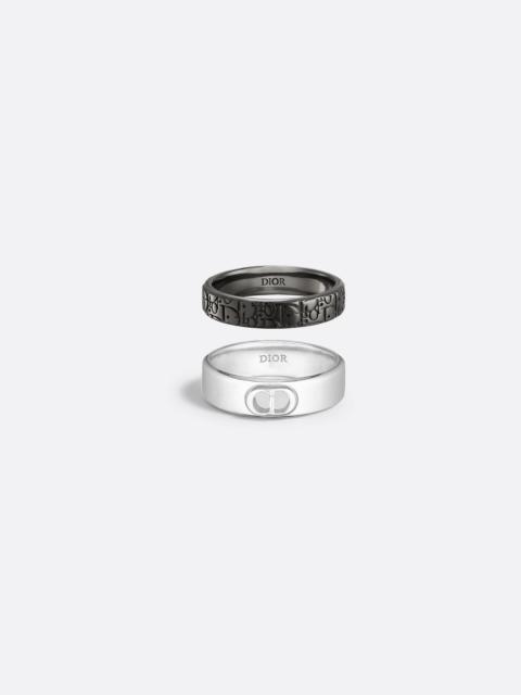 Dior Dior Oblique Ring Set