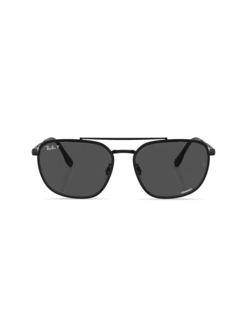 Chromance aviator-frame sunglasses