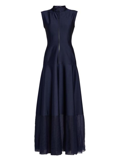 GIORGIO ARMANI Women's A-Line Maxi Dress - Blue