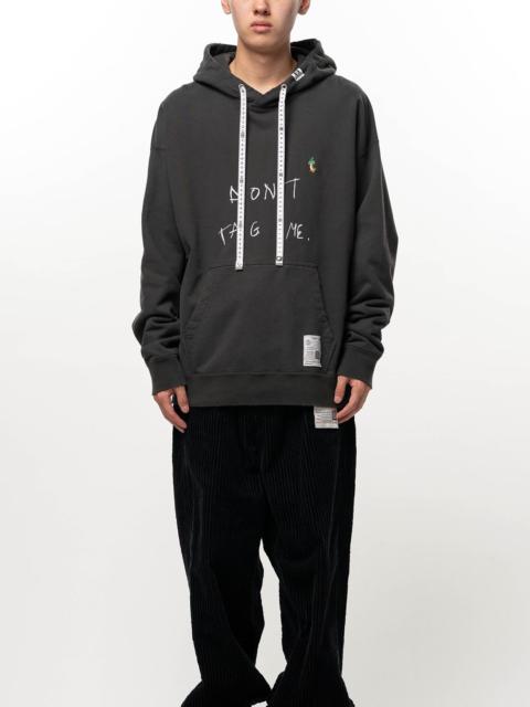 Maison MIHARAYASUHIRO Don't Tag Me. Printed Hoodie